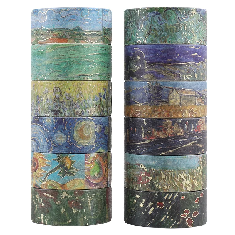 Van Gogh Masking Tape Set (12 Rolls)