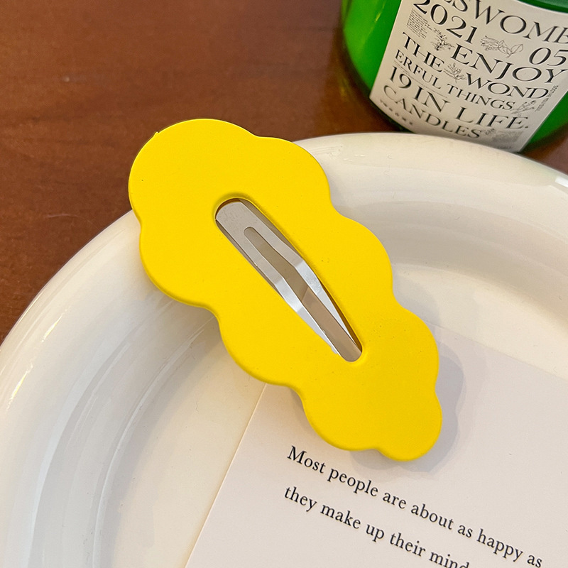 Wavy Macaron Hair Clips (10 Colours)