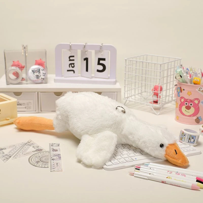 Cutie Goose Plush Pencil Case