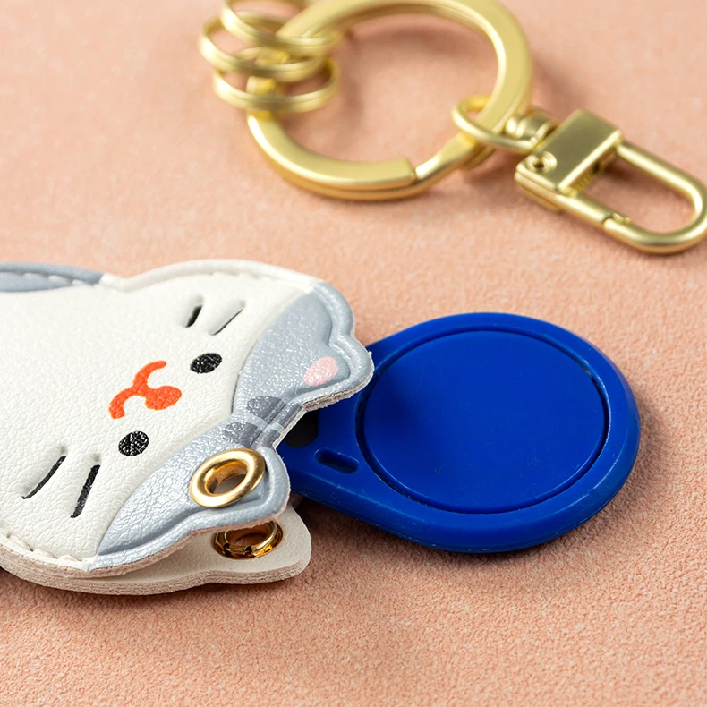 Cats and Dogs Keychain with AirTag Pouch (4 Designs)