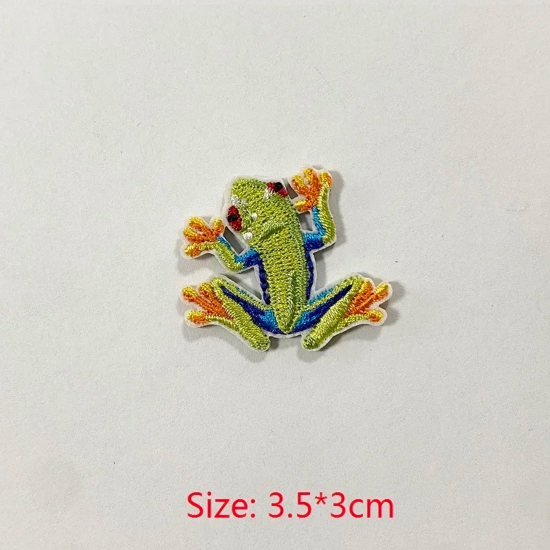 Animal Friends Embroidered Iron-On Patch