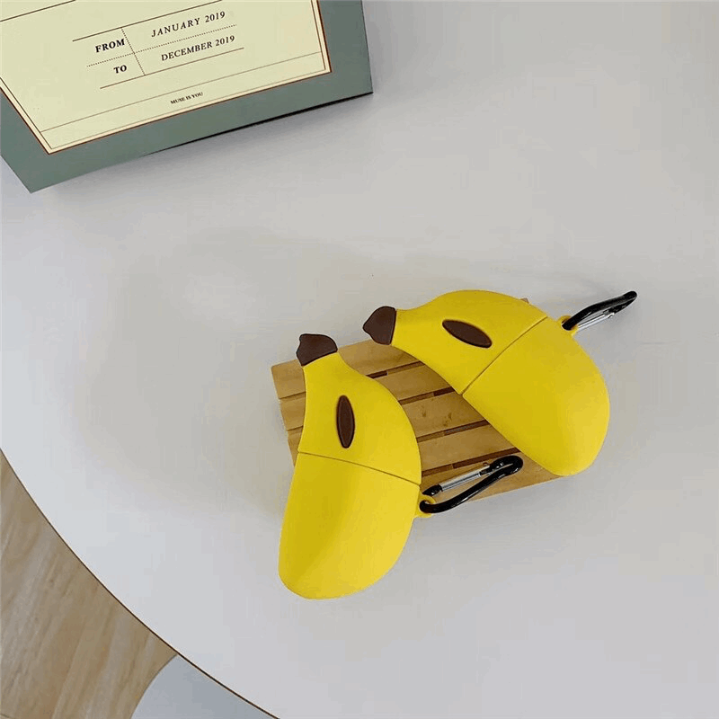 Banana Airpod Case Cover - Ice Cream Cake
