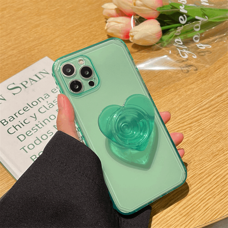 3D Heart iPhone Case (3 Colours)