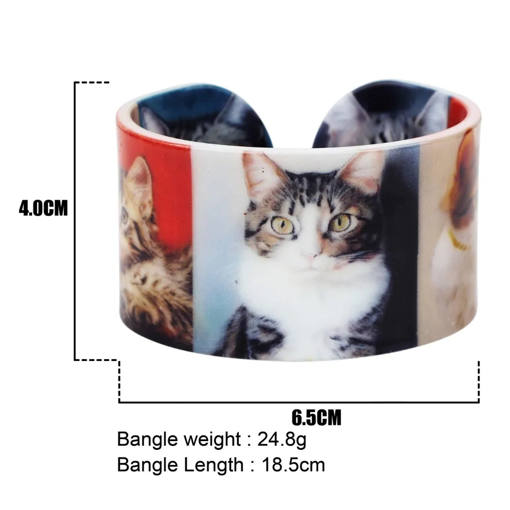 y2K Cat Pic Bangle