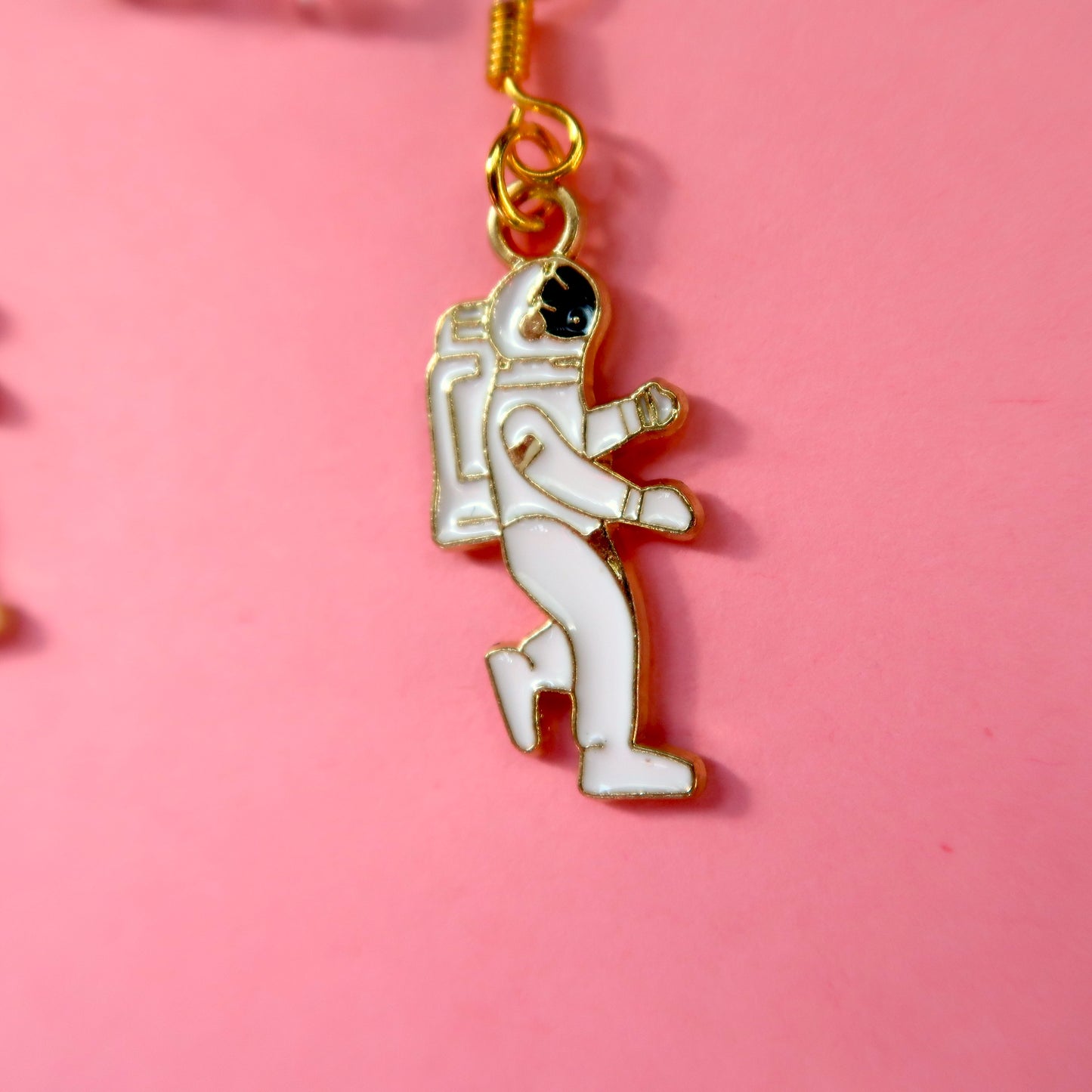 Dangly Astronaut Earrings