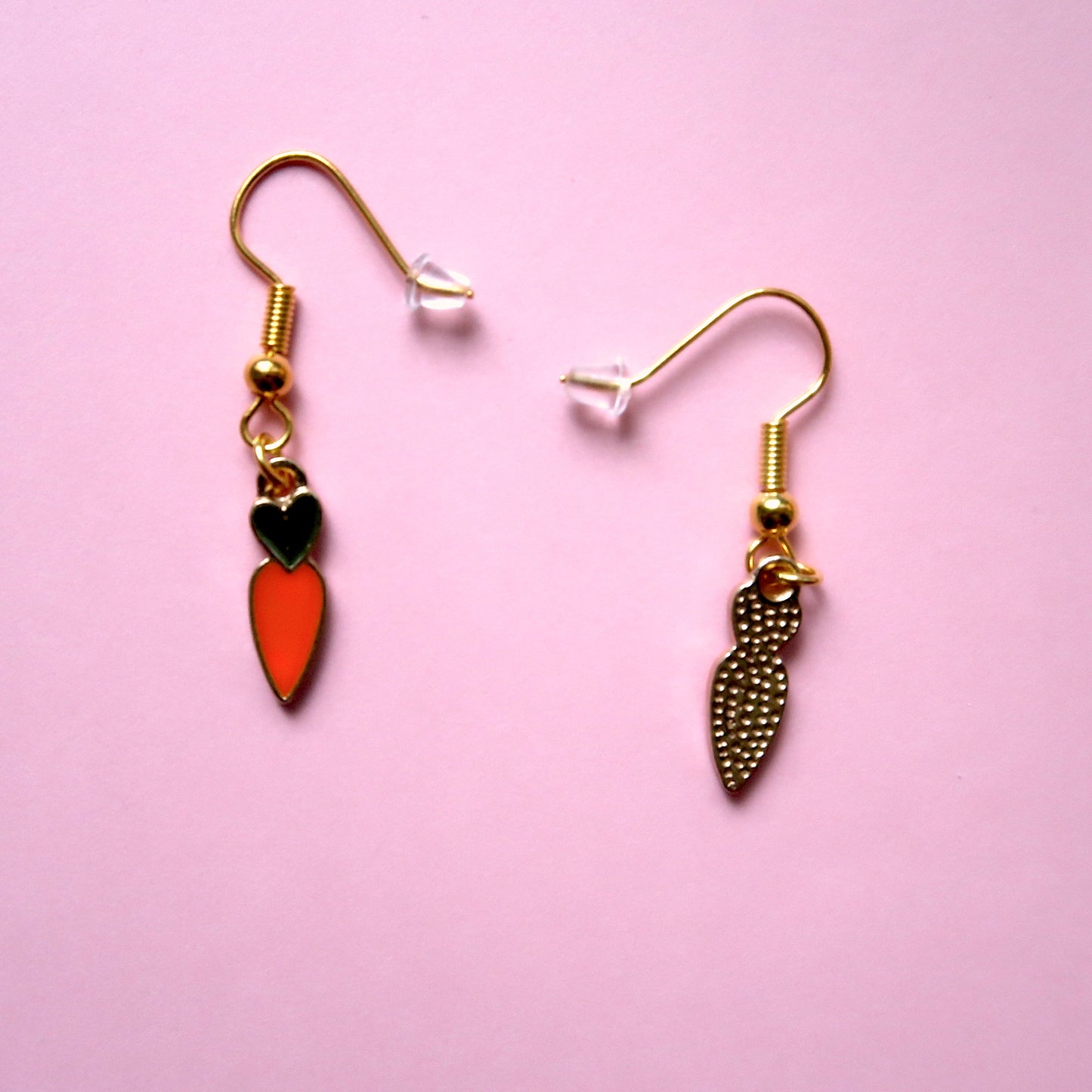 Dangly Carrot Earrings