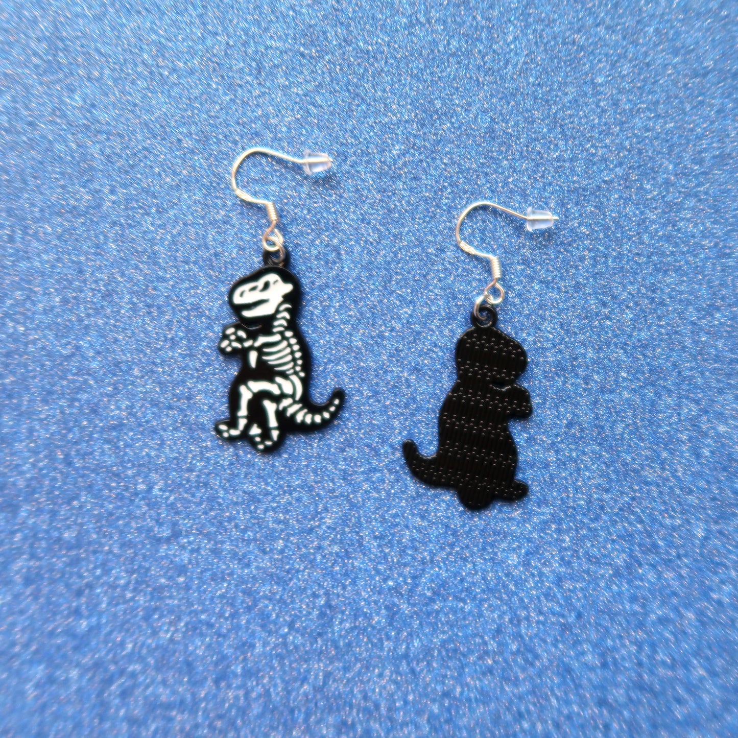 T-Rex Skeleton Earrings