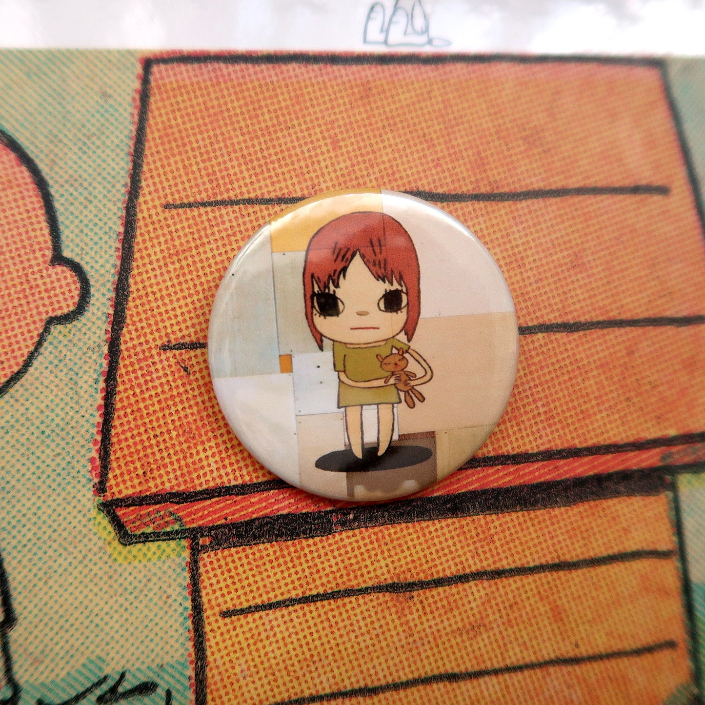 Yoshitomo Nara 44MM Pin Can Badge Button