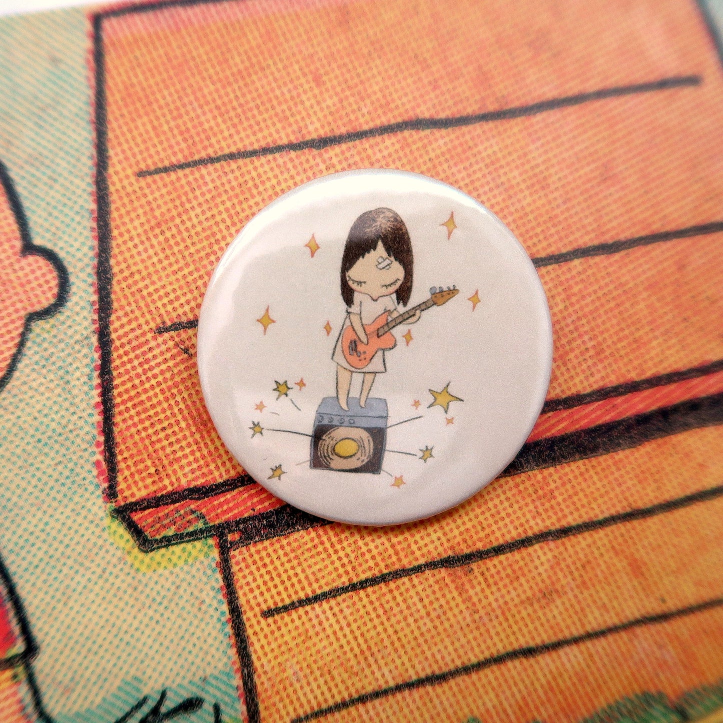 Yoshitomo Nara 44MM Pin Can Badge Button