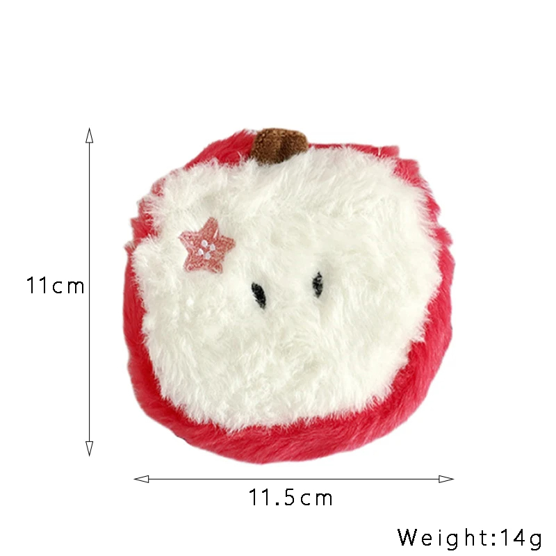 Plush Apple Coin Purse (2 Designs)