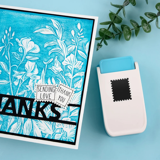 Postage Stamp Paper Cutter - Ice Cream Cake