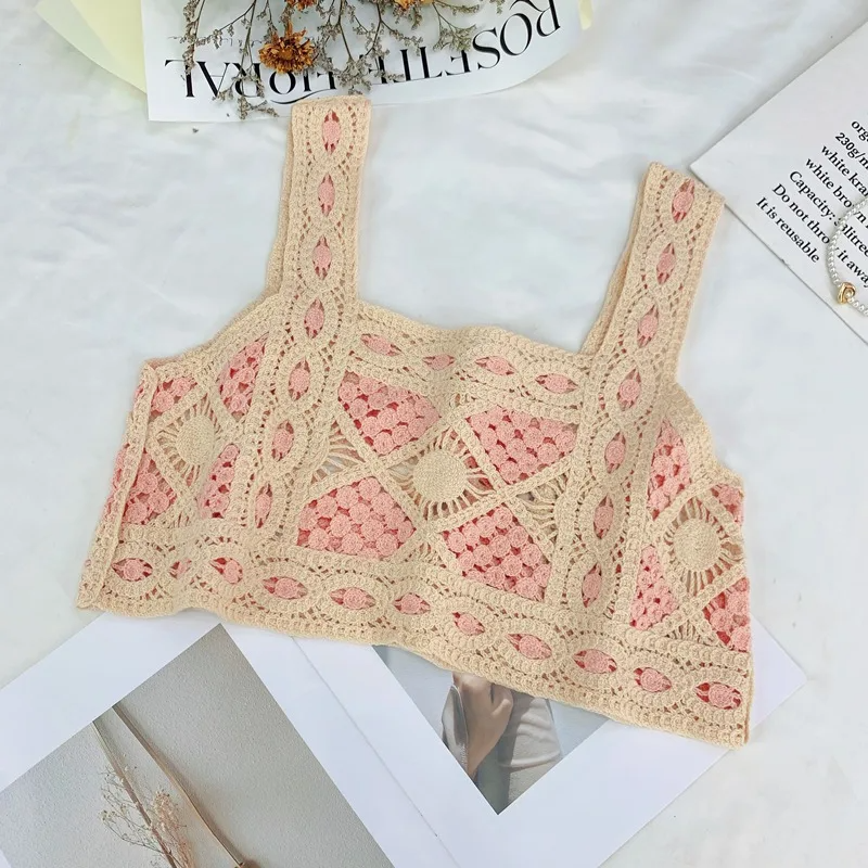 Savannah Crochet Bustier Crop Top (5 Colours)