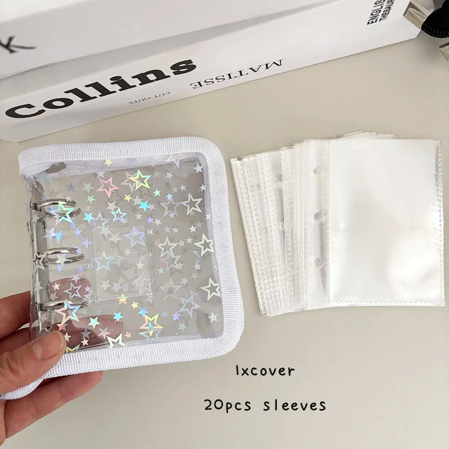 Mini Star Detail Ring Binder Album