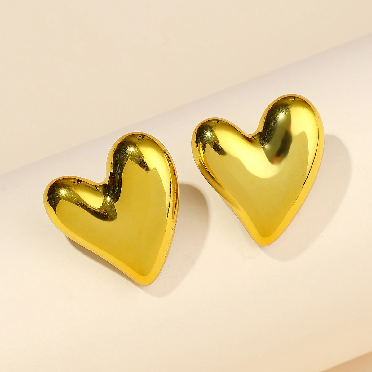 Foil Heart Balloon Earrings, Set of 6