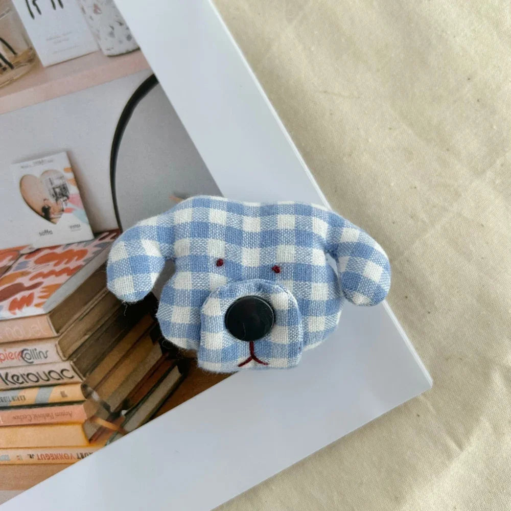 Data Cable Organiser Clip Headphone Cable Organiser New Puppy Shape Charging Cable Binding Strap Fabric Storage Box Supplies - Ice Cream Cake