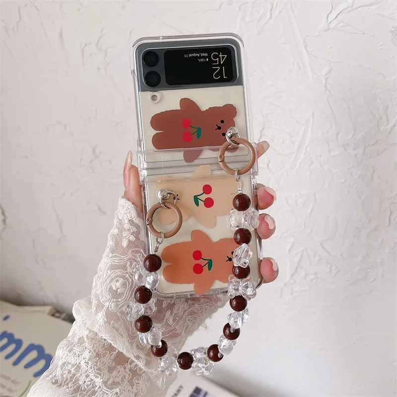 Teddy Bear Galaxy Z Flip Phone Case (3 Designs)