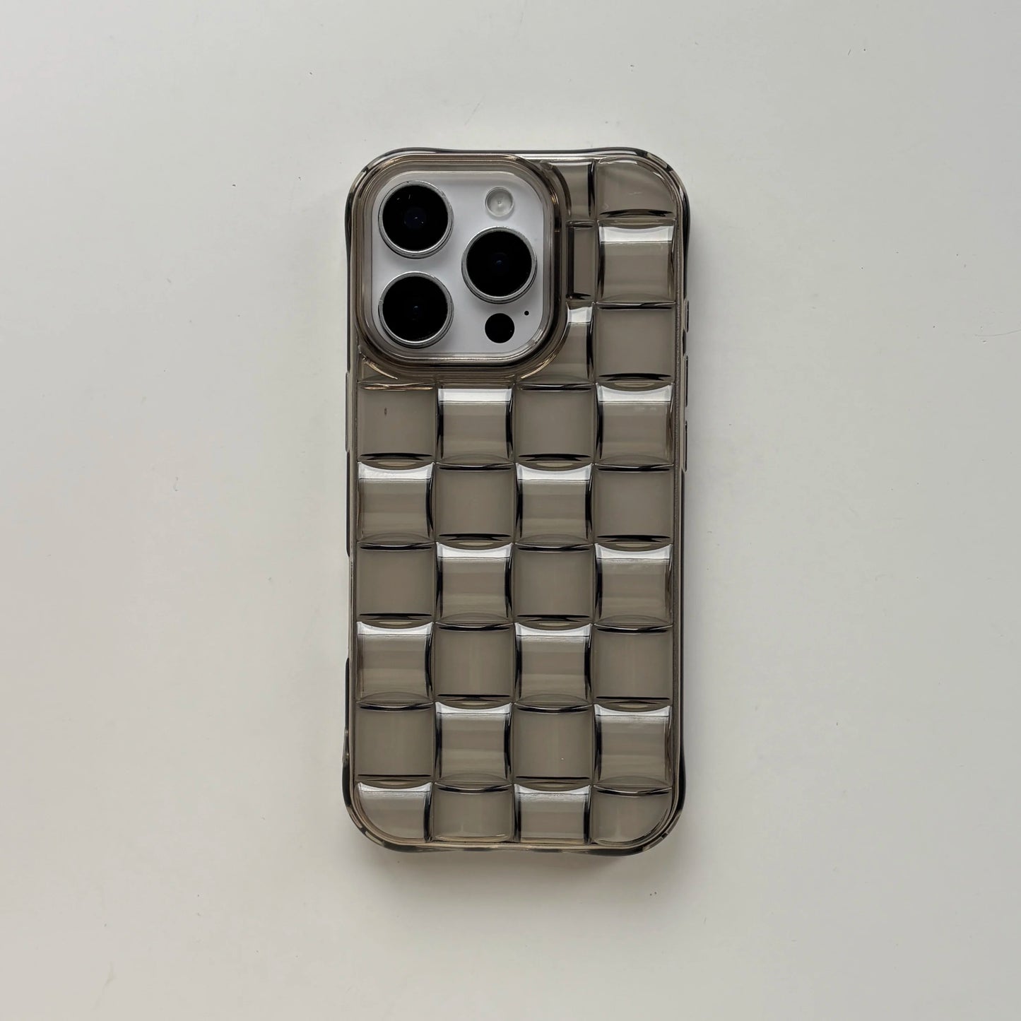 Green Woven Plaid iPhone Case