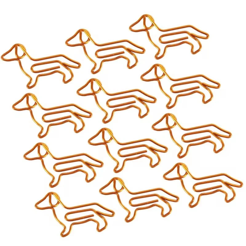 Kitty Cat/Sausage Dog Paperclip Set