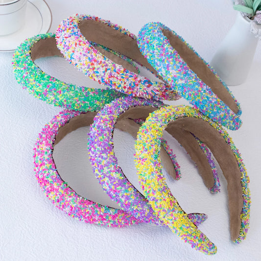 Rainbow Sprinkle Headband