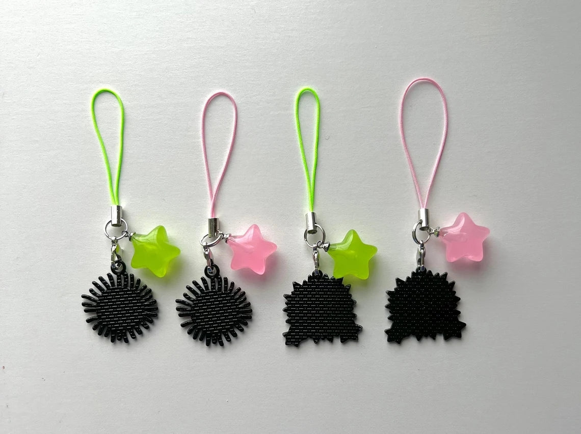 Ghibli Soot Sprite with Star Candy Phone Strap (4 Designs)