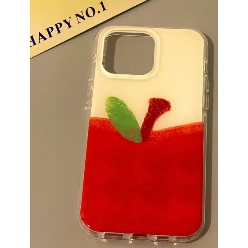 Red Apple iPhone Case