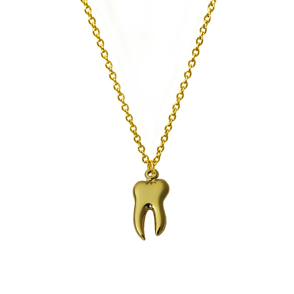 Tooth Charm Necklace (2 Colours)