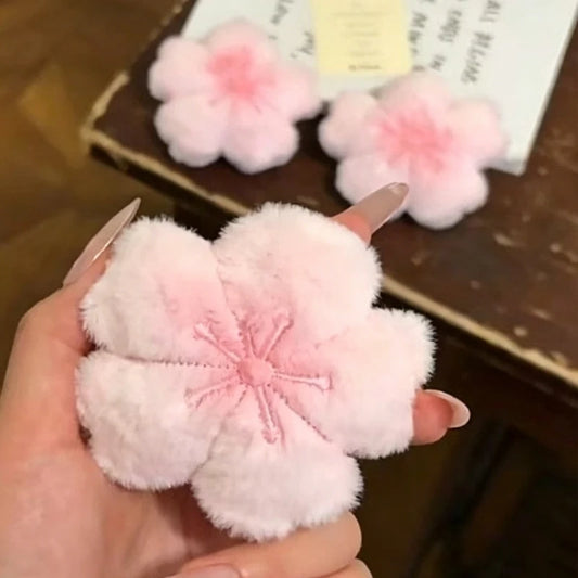 Sakura Plush Keychain Charm