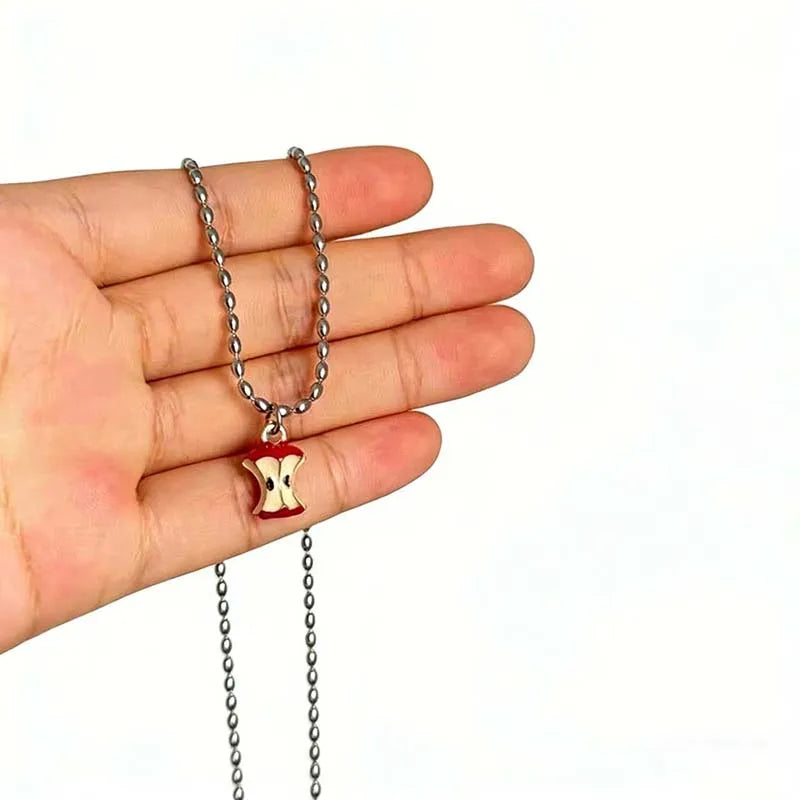 Apple Core Charm Necklace