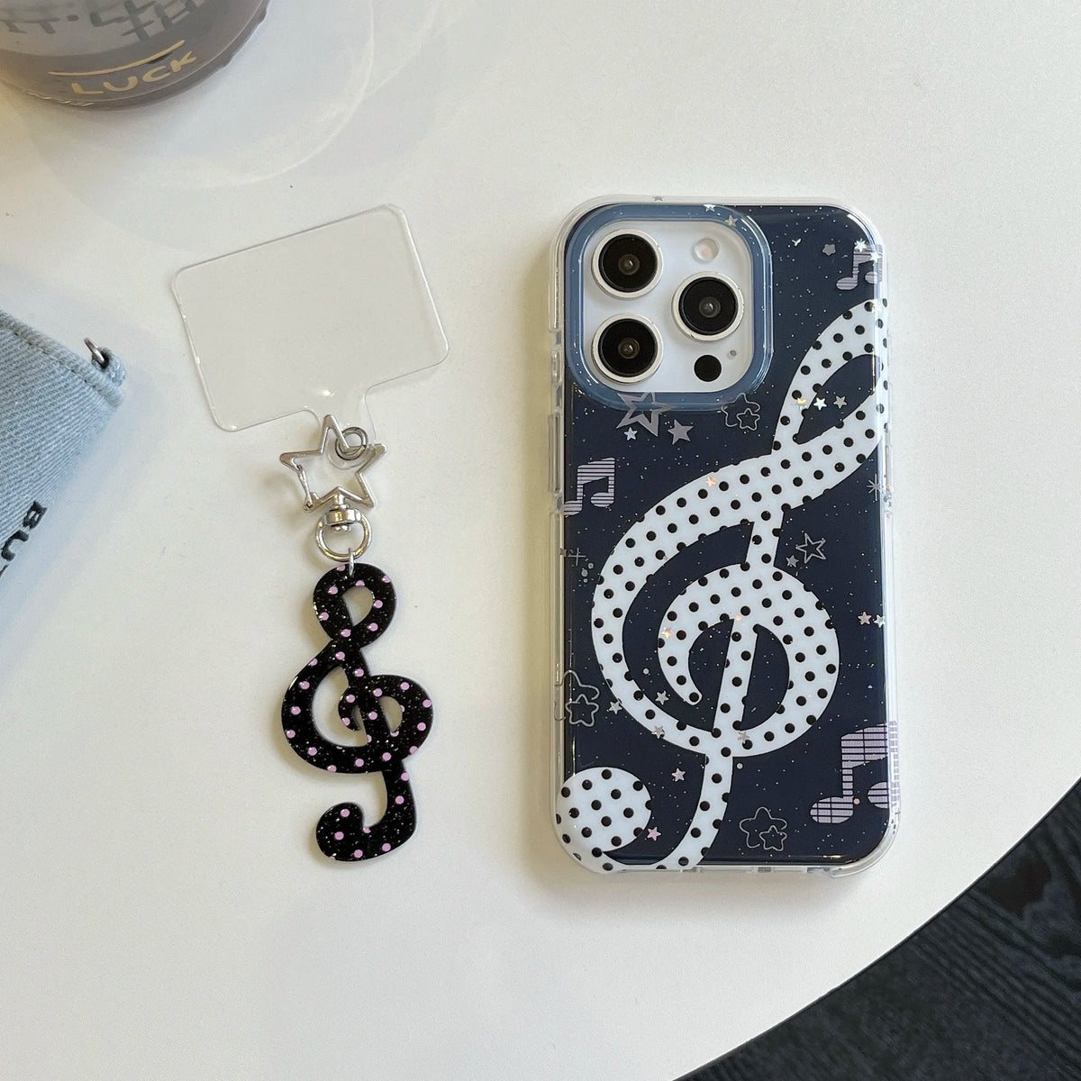 y2K Musical Note iPhone Case