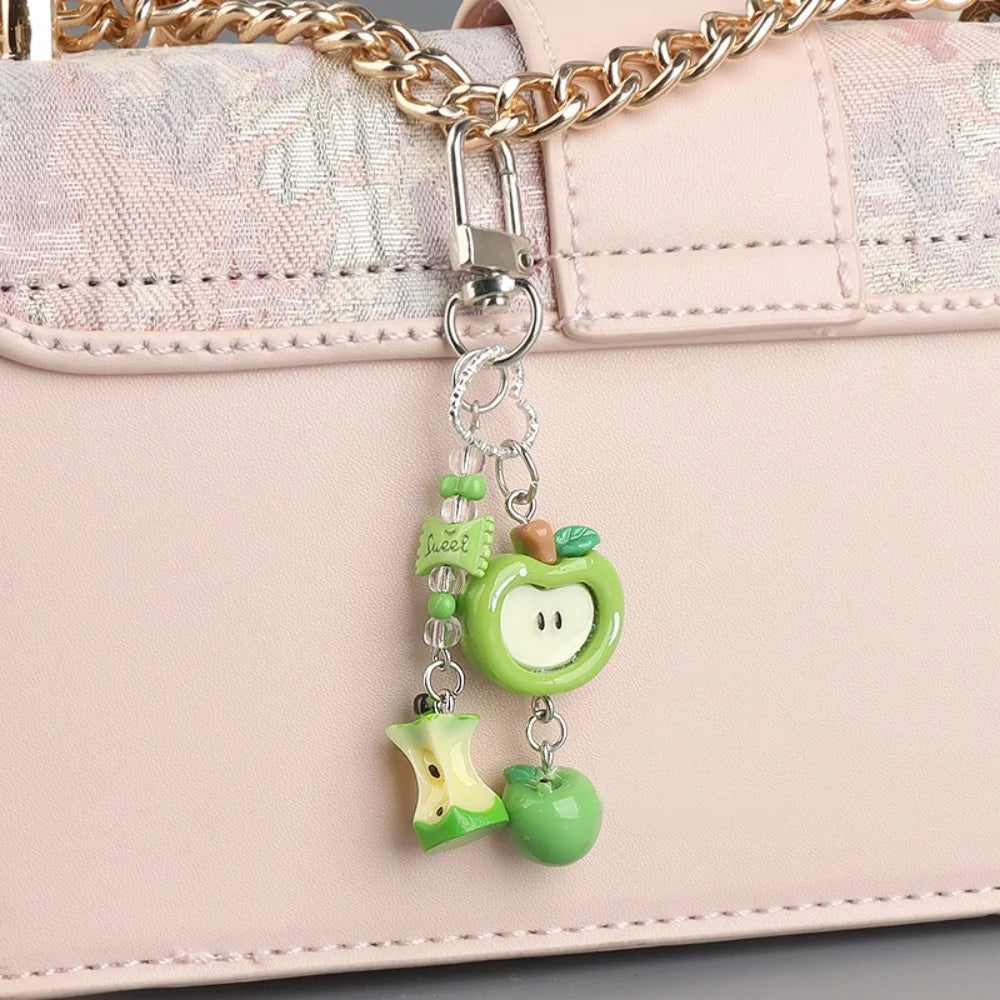 y2K Fruit Charm Strap Clip-On Keychain
