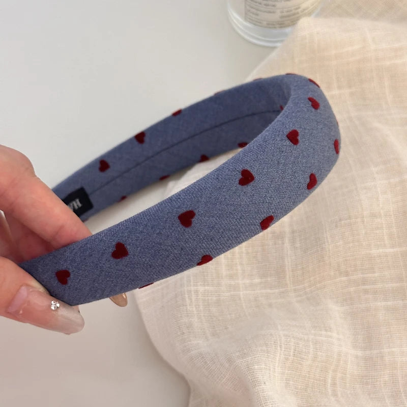 Heart Pattern Headband