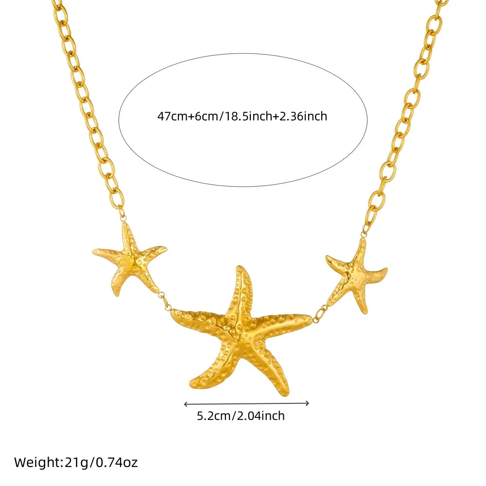 Ocean Princess Starfish Necklace