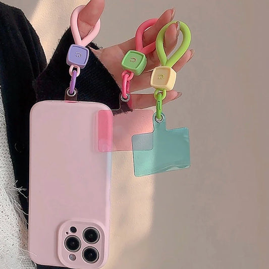 Smiling Phone Safety Straps - Ice Cream Cake