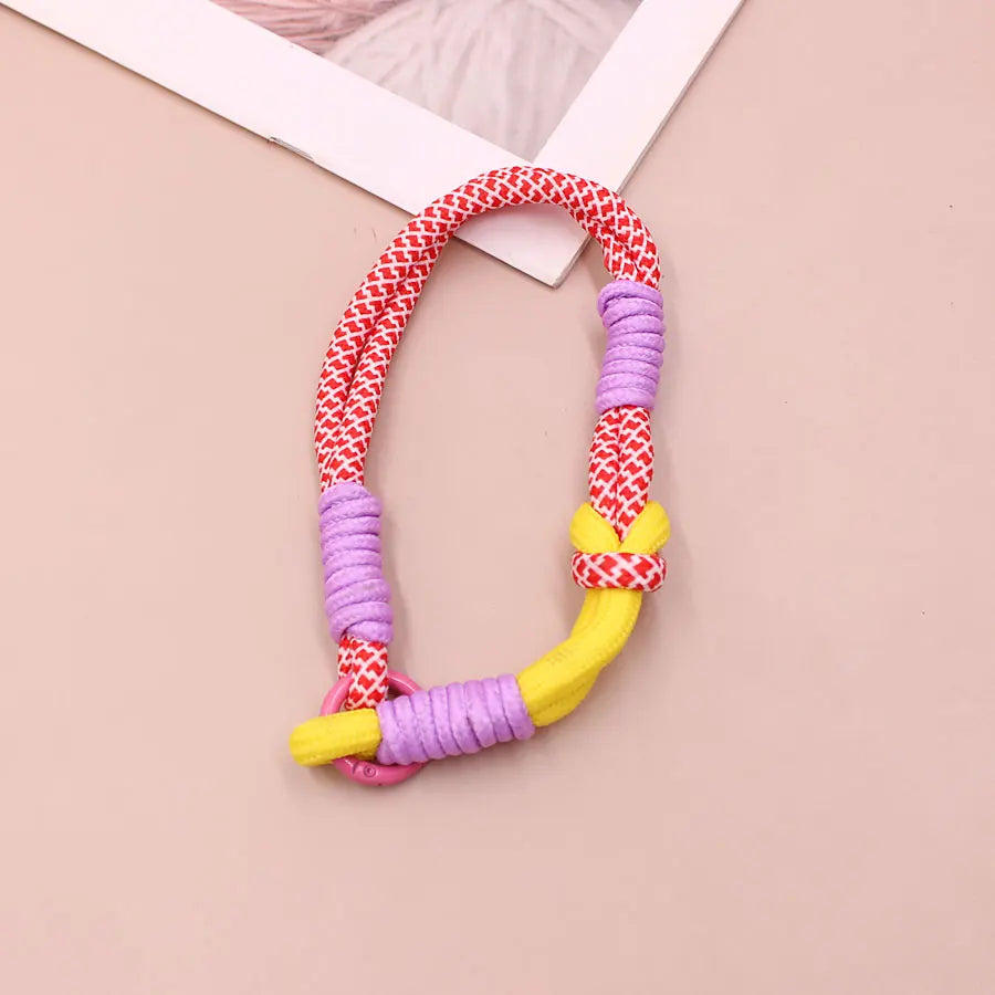 Detachable braided wrist strap—suitable for mobile phones, figurines, keychains, bags, and water bottle accessories. - Ice Cream Cake