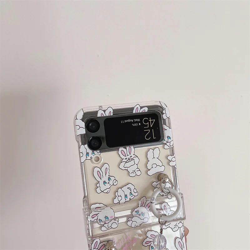Cutie Bunny Galaxy Z Flip Phone Case