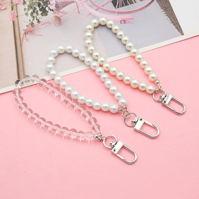 Faux Pearl Clip Strap (6 Designs)