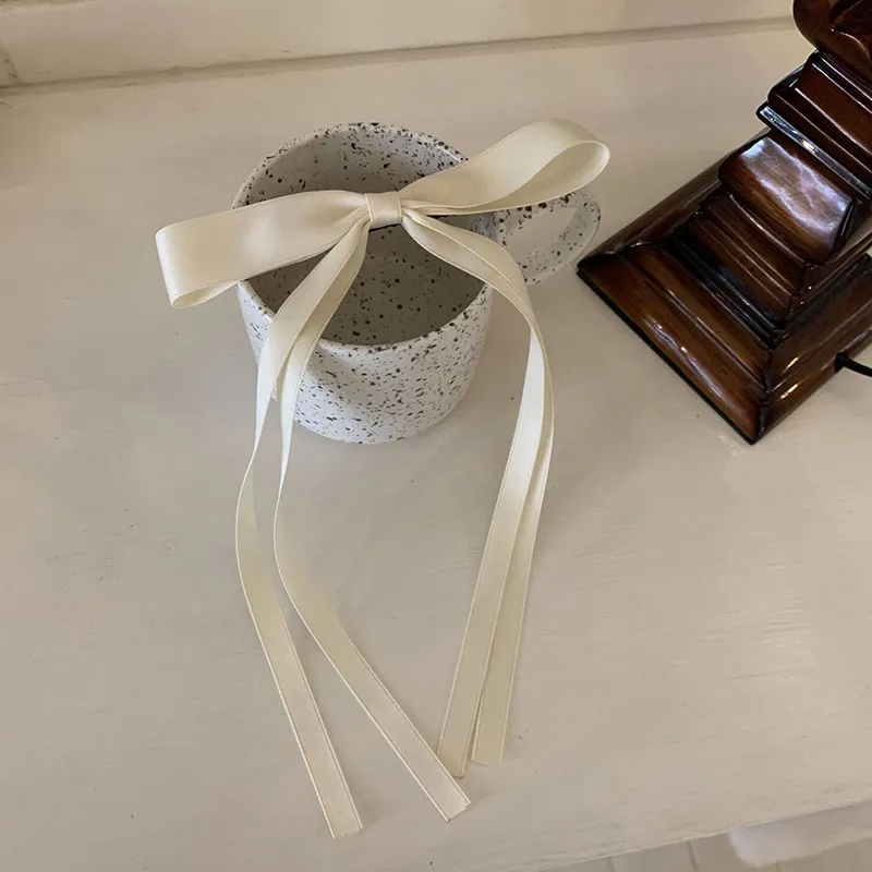 Coquette Ribbon Hair Clips (6 Colours)