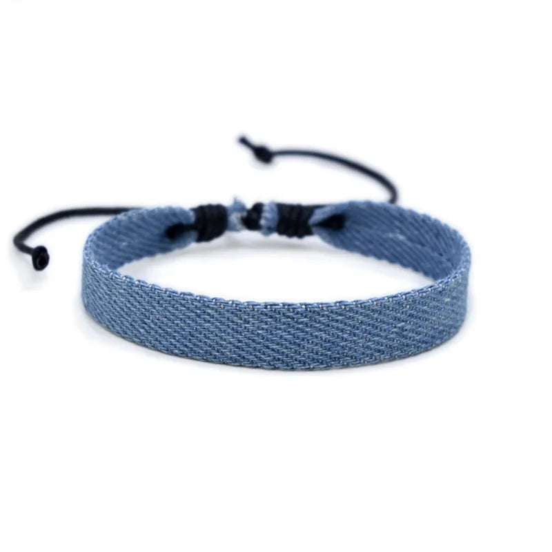 Denim Star Bracelet