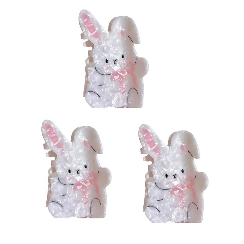 Bunny Character Hair Claw Clip