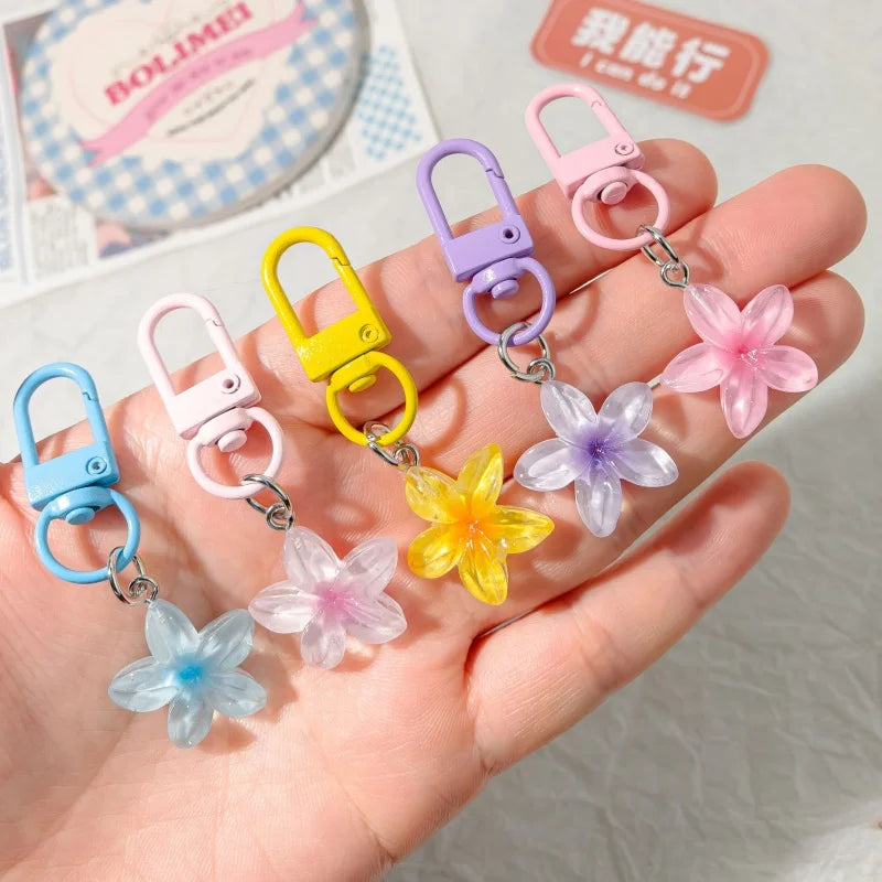 Cherry Blossom Clip-On Charm Set (Set of 5 Clips)