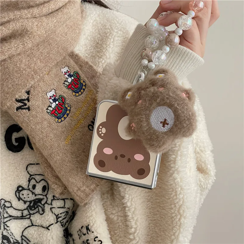 Teddy Bear Galaxy Z Flip Phone Case (2 Designs)
