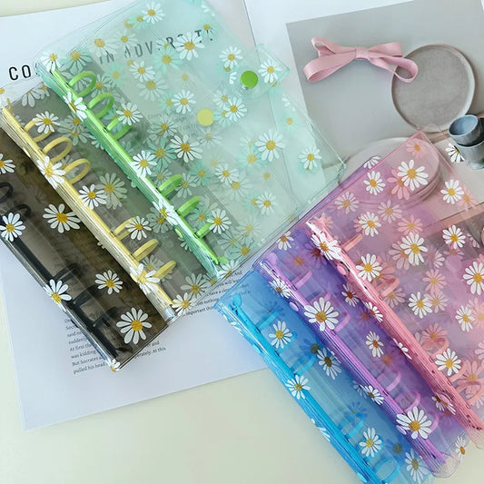 Daisy Pattern Ring Binder