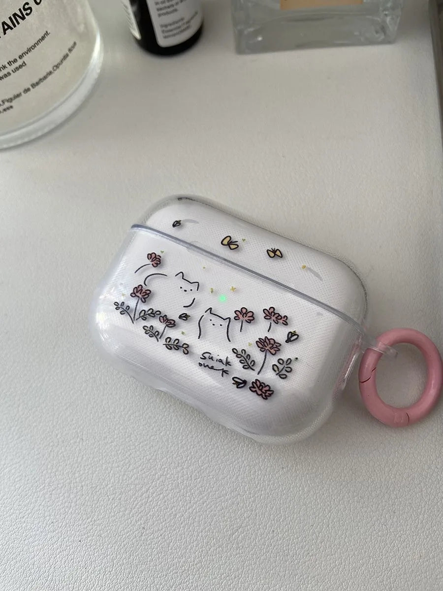 Firefly Kittens AirPods Charger Case Cover