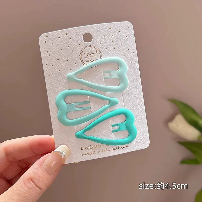 Mint Gradient Pop Hair Clip Sets