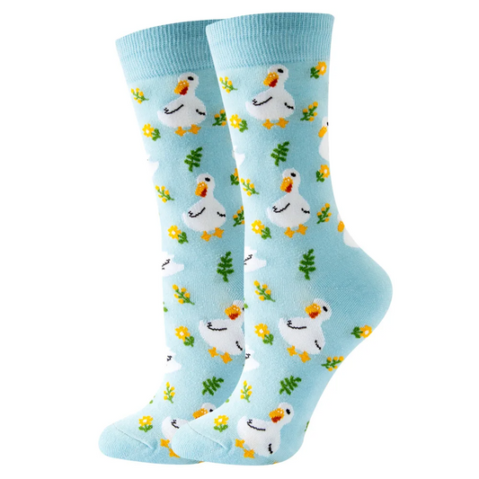 Happy Ducks Ankle Socks
