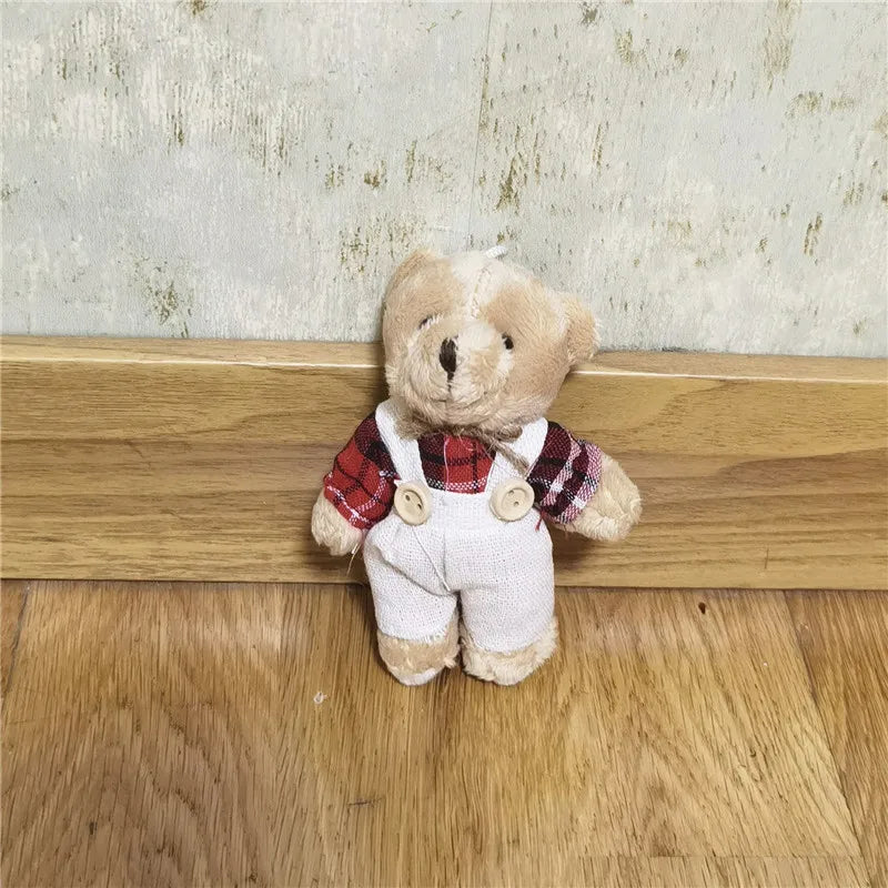 Plush Cottagecore Animal Character Charm Keychain