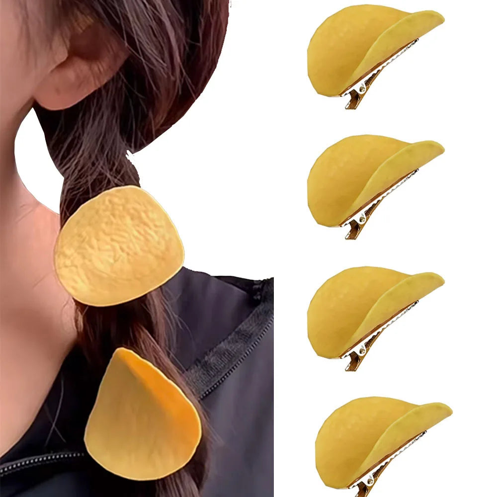 Potato Chip Hairclip