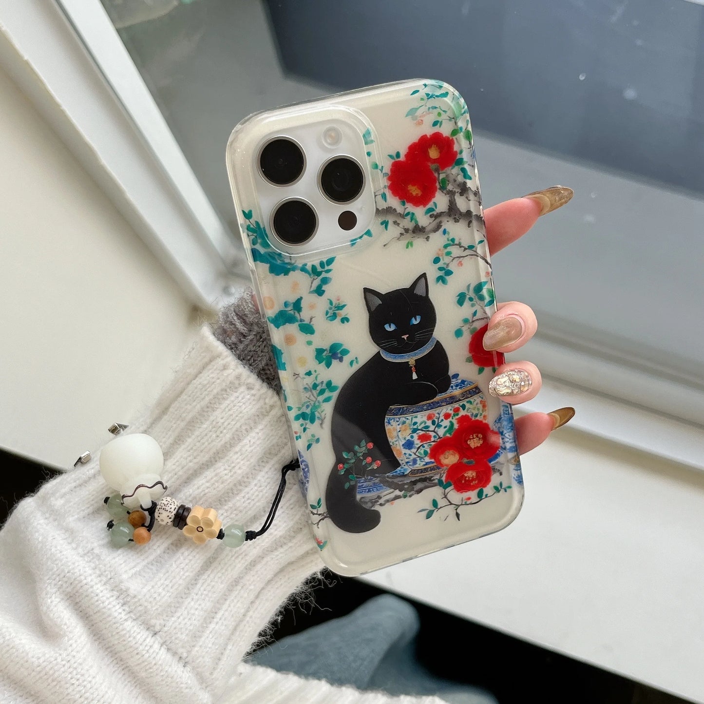 Teatime Cat iPhone Case