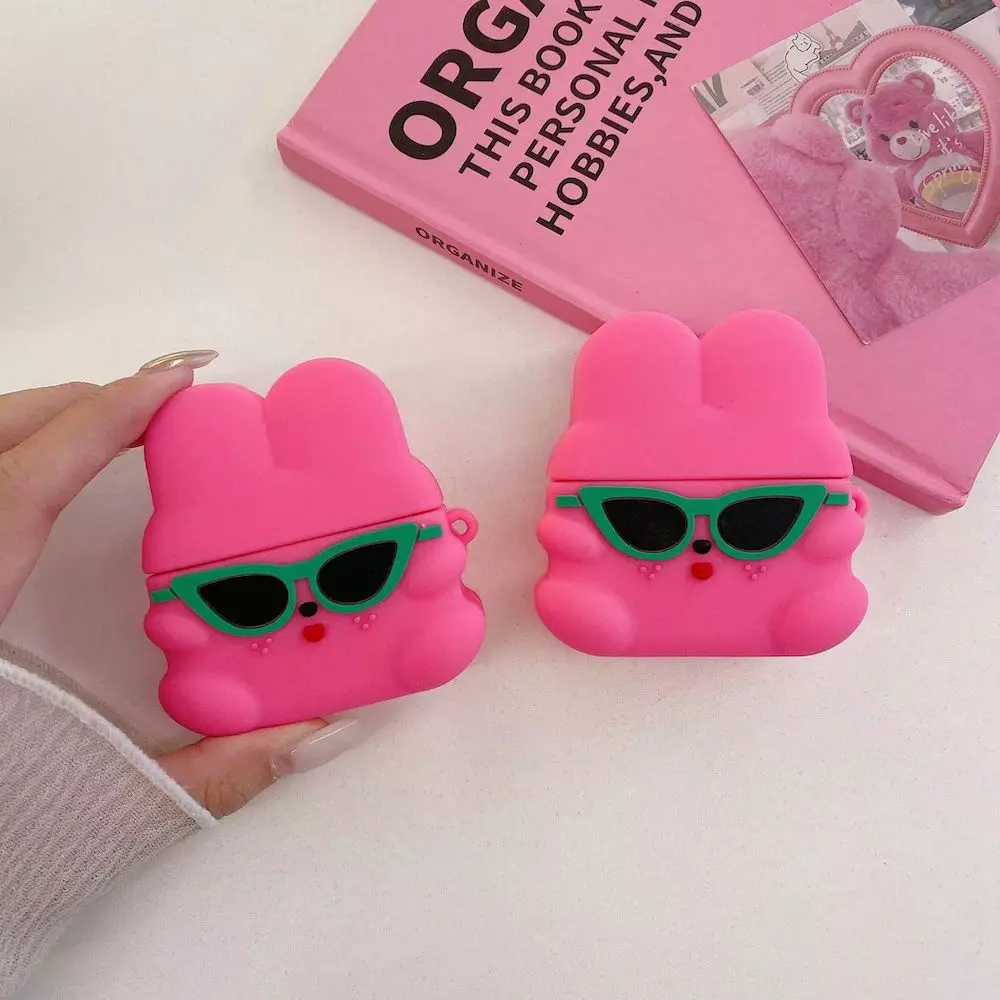 Hip 80s Bunny AirPod Case Cover (3 Colours)