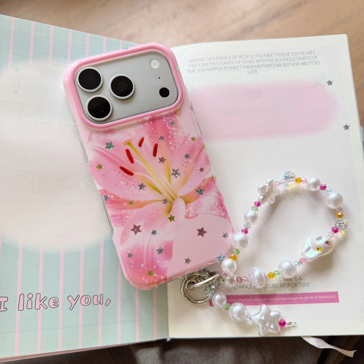 Pink Lily iPhone Case